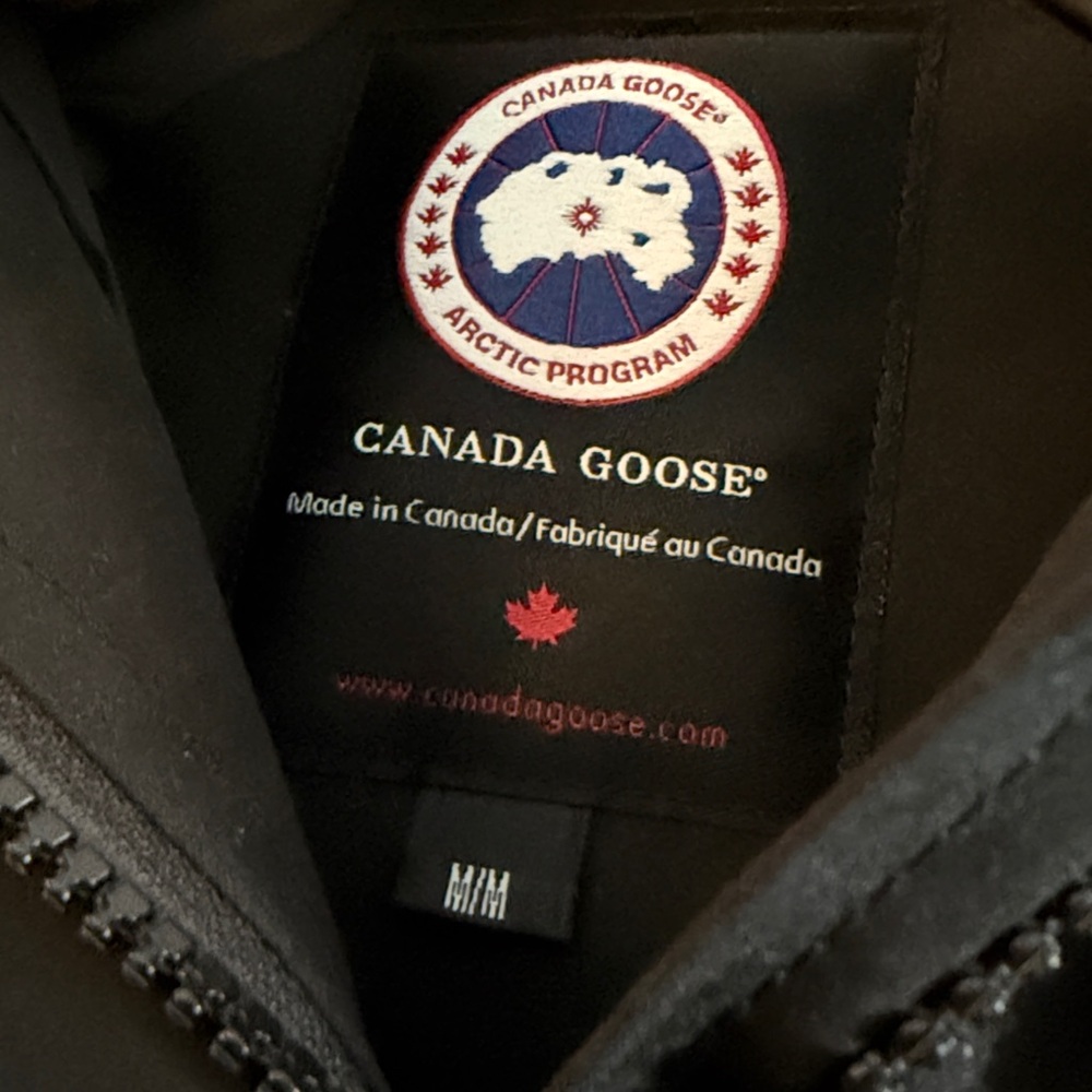 Canada Goose Black Fur Hooded Jacket - Picture 3 of 6
